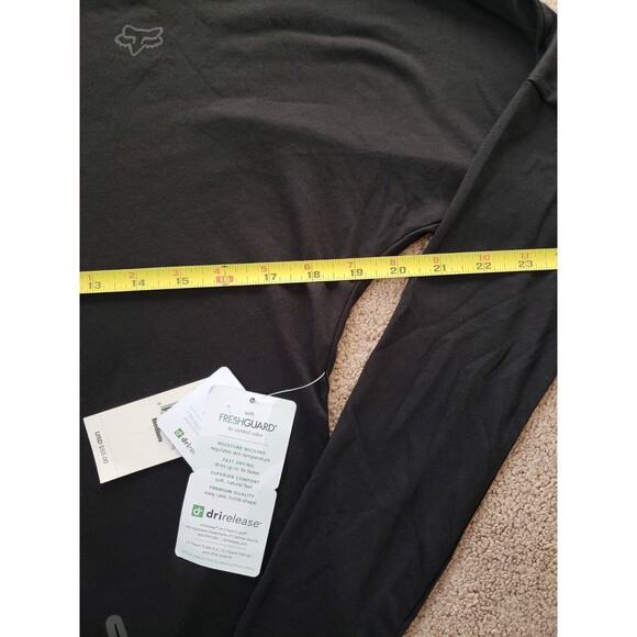 Fox Nwt Women's Drirelease Tech Lightweight Hoodie Sweatshirt Black Size M - Picture 7 of 7